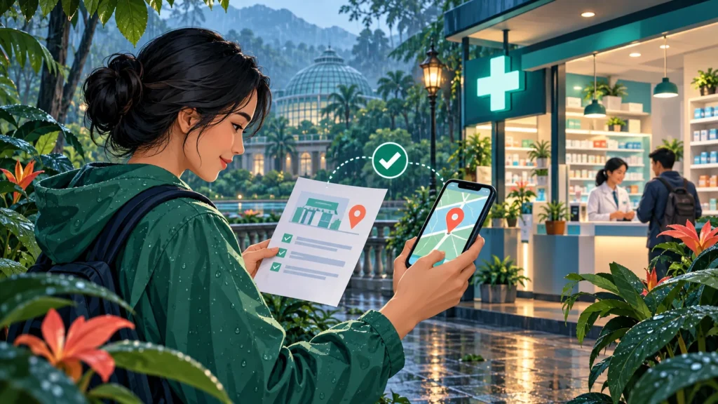Ilustrasi verifikasi informasi Apotek BPJS Bogor melalui kanal yang tepat