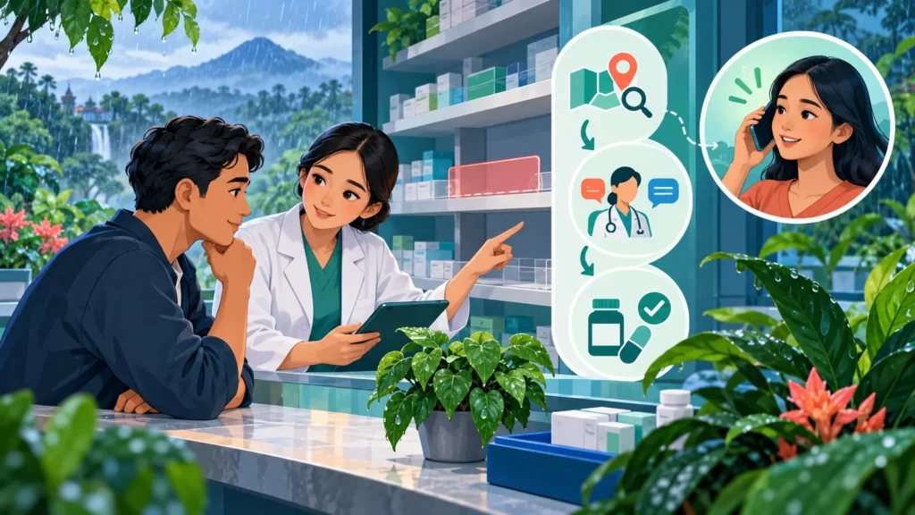 Ilustrasi langkah aman saat obat PRB belum tersedia